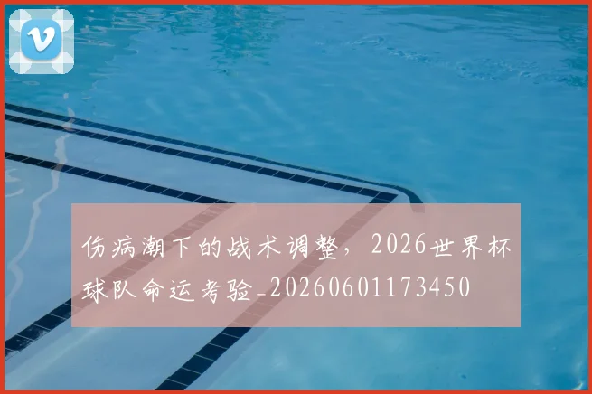 伤病潮下的战术调整，2026世界杯球队命运考验_20260601173450
